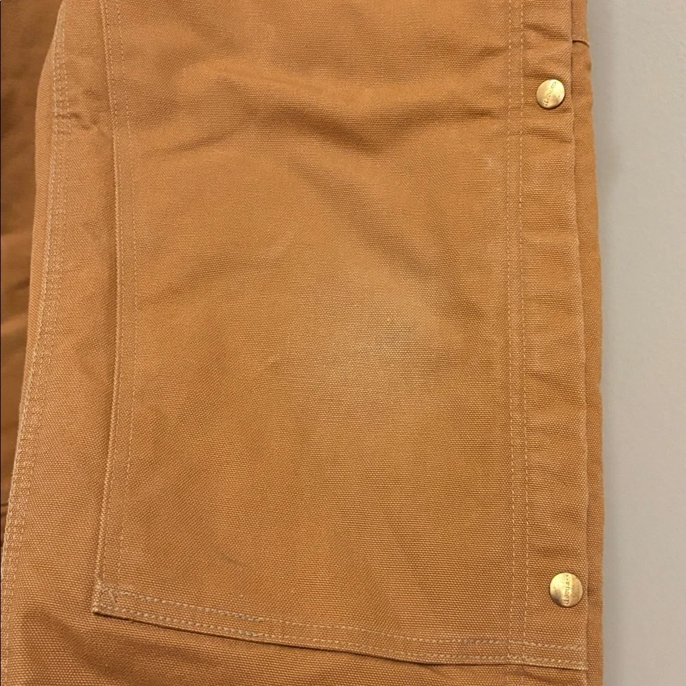 Carhartt Quilt Lined Insulated Bibs - Picture 4 of 7